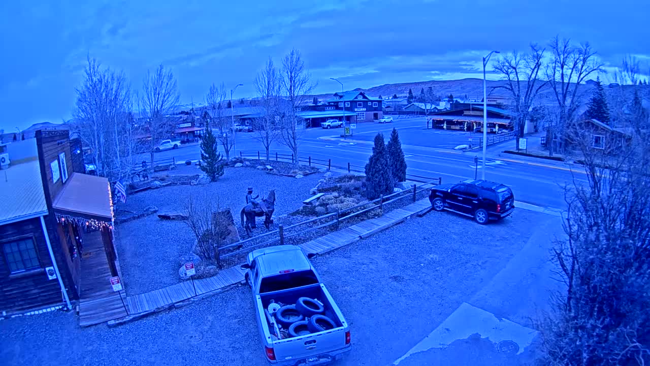 Dubois Village Downtown , U.S Highway 26 X North 1st Street X East Ram Horn Junction Live Cam - Dubois, Fremont, Wyoming, USA