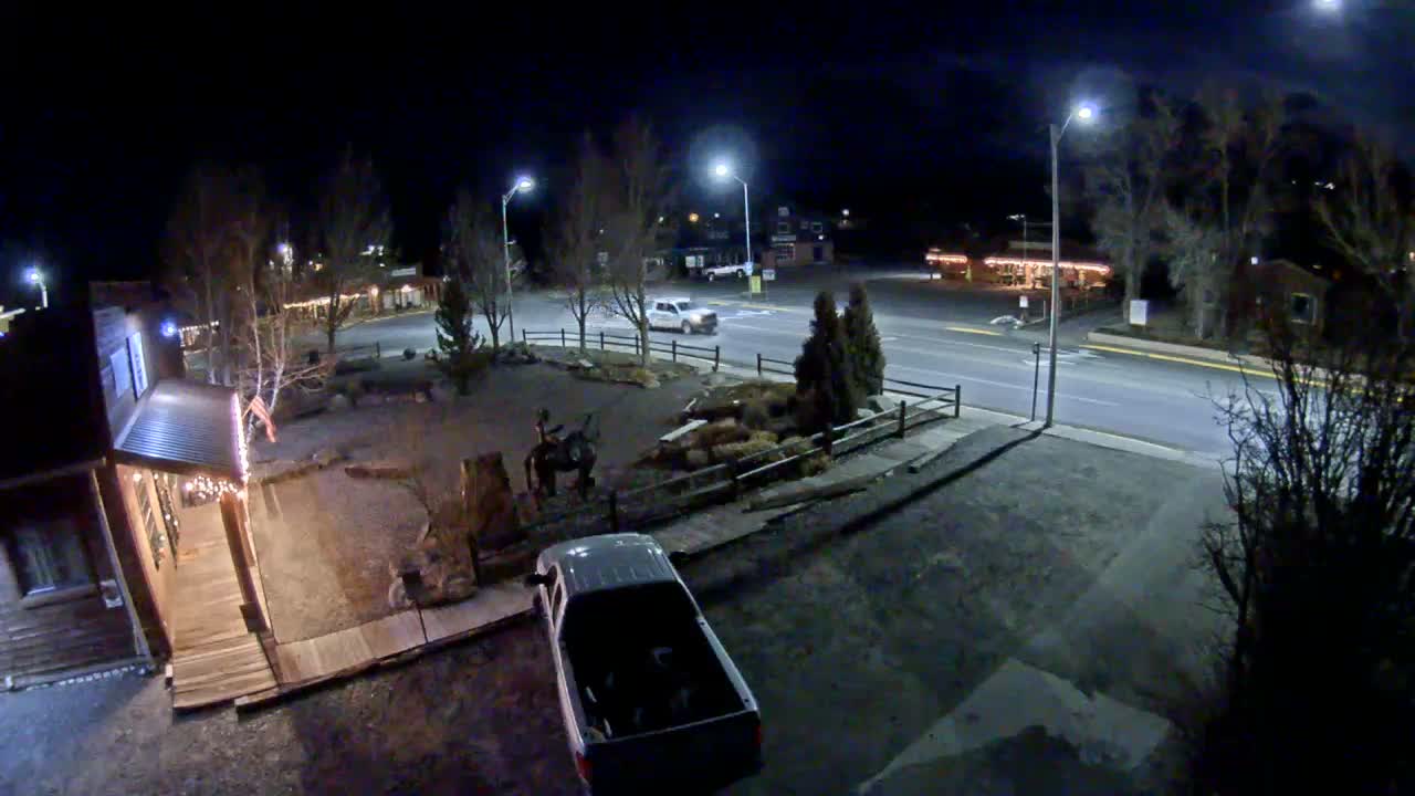 Dubois Village Downtown , U.S Highway 26 X North 1st Street X East Ram Horn Junction Live Cam - Dubois, Fremont, Wyoming, USA