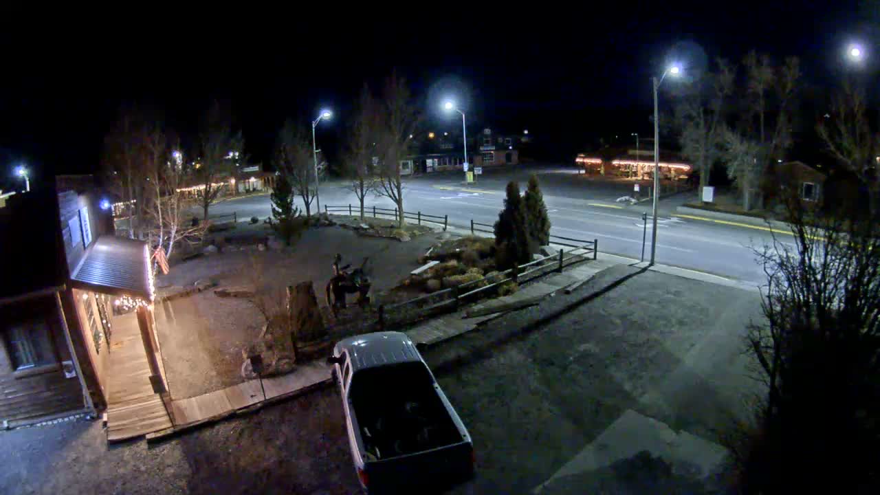 Dubois Village Downtown , U.S Highway 26 X North 1st Street X East Ram Horn Junction Live Cam - Dubois, Fremont, Wyoming, USA