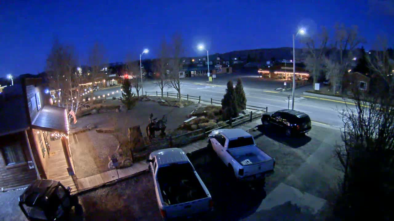 Dubois Village Downtown , U.S Highway 26 X North 1st Street X East Ram Horn Junction Live Cam - Dubois, Fremont, Wyoming, USA