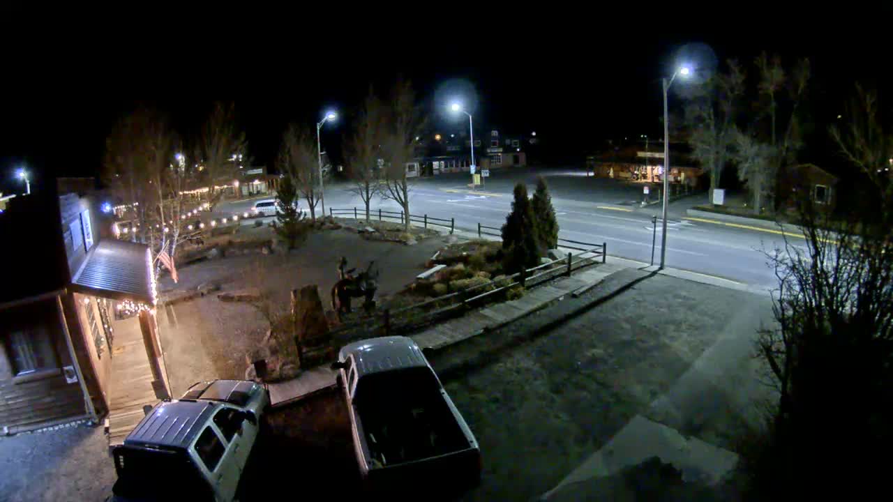 Dubois Village Downtown , U.S Highway 26 X North 1st Street X East Ram Horn Junction Live Cam - Dubois, Fremont, Wyoming, USA
