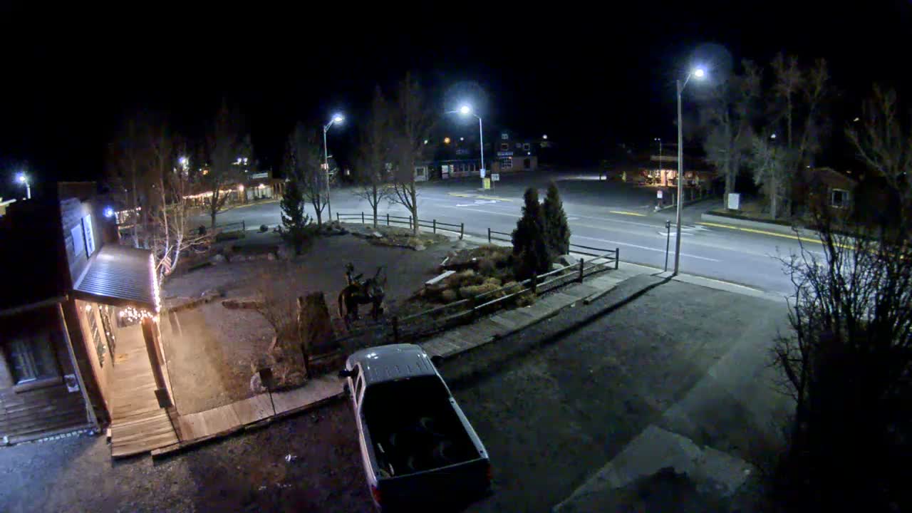 Dubois Village Downtown , U.S Highway 26 X North 1st Street X East Ram Horn Junction Live Cam - Dubois, Fremont, Wyoming, USA