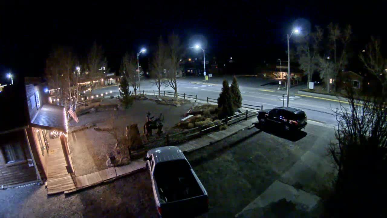 Dubois Village Downtown , U.S Highway 26 X North 1st Street X East Ram Horn Junction Live Cam - Dubois, Fremont, Wyoming, USA
