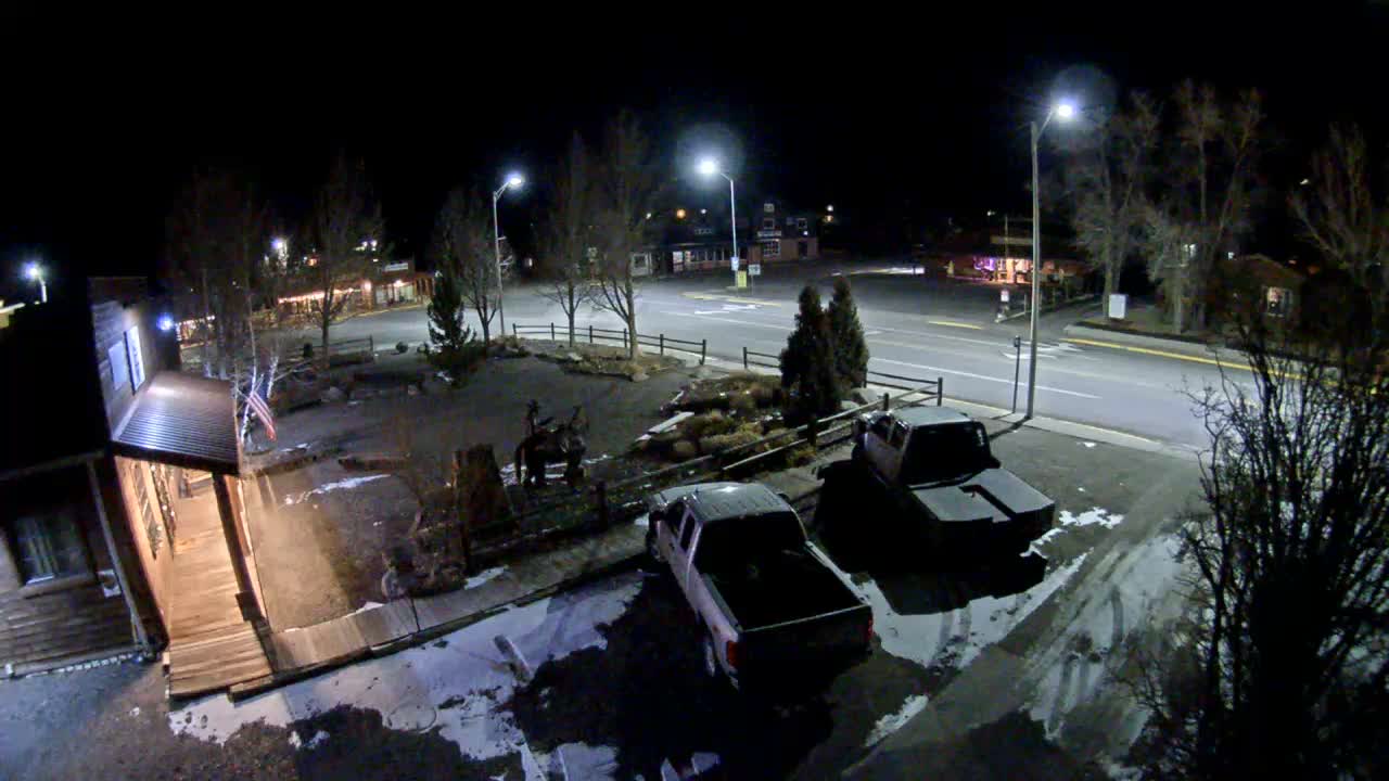 Dubois Village Downtown , U.S Highway 26 X North 1st Street X East Ram Horn Junction Live Cam - Dubois, Fremont, Wyoming, USA