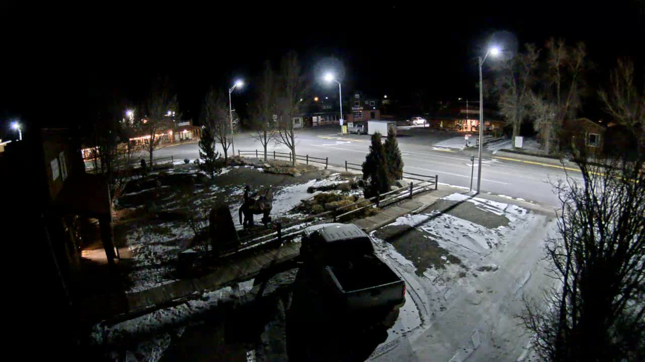 Dubois Village Downtown , U.S Highway 26 X North 1st Street X East Ram Horn Junction Live Cam - Dubois, Fremont, Wyoming, USA