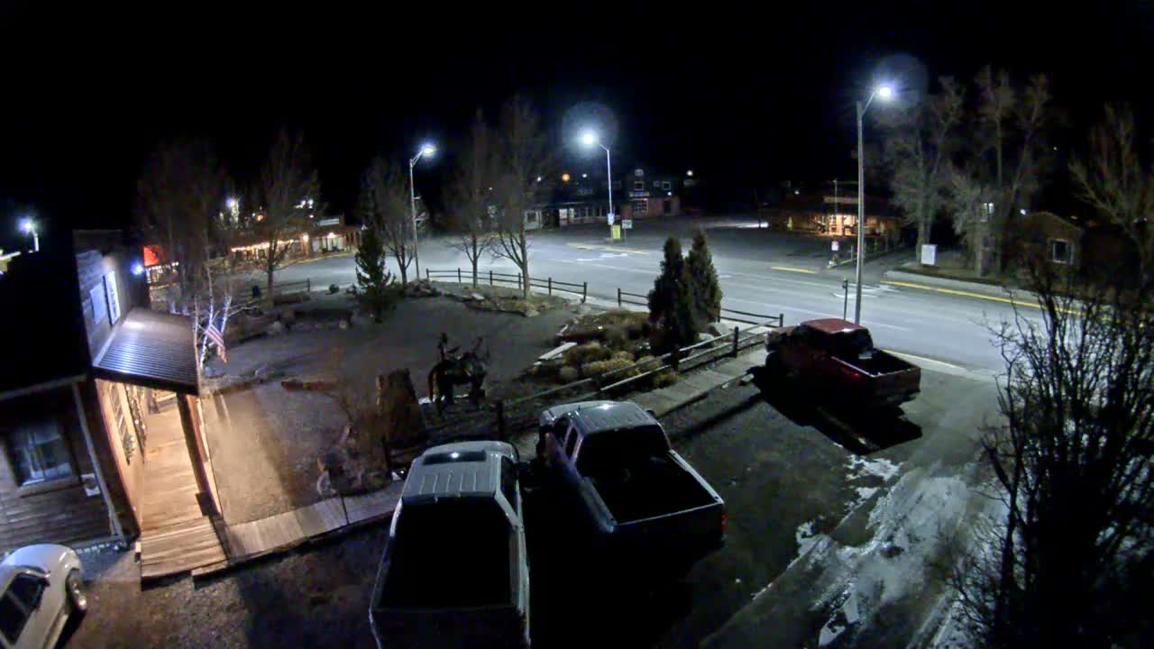 Dubois Village Downtown , U.S Highway 26 X North 1st Street X East Ram Horn Junction Live Cam - Dubois, Fremont, Wyoming, USA