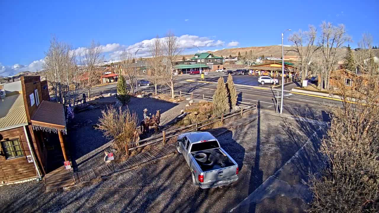 Dubois Village Downtown , U.S Highway 26 X North 1st Street X East Ram Horn Junction Live Cam - Dubois, Fremont, Wyoming, USA