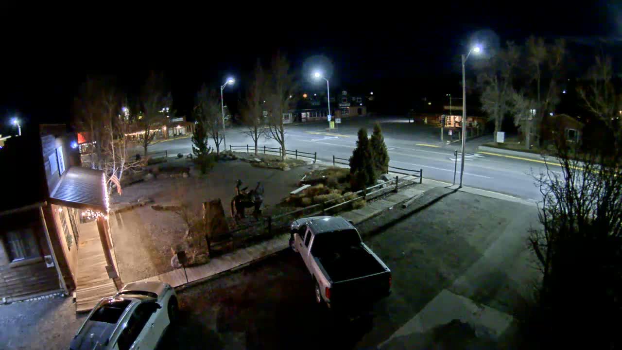 Dubois Village Downtown , U.S Highway 26 X North 1st Street X East Ram Horn Junction Live Cam - Dubois, Fremont, Wyoming, USA