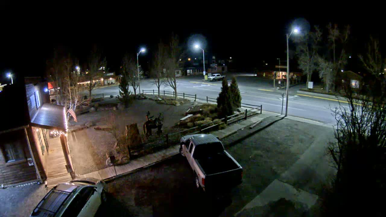 Dubois Village Downtown , U.S Highway 26 X North 1st Street X East Ram Horn Junction Live Cam - Dubois, Fremont, Wyoming, USA
