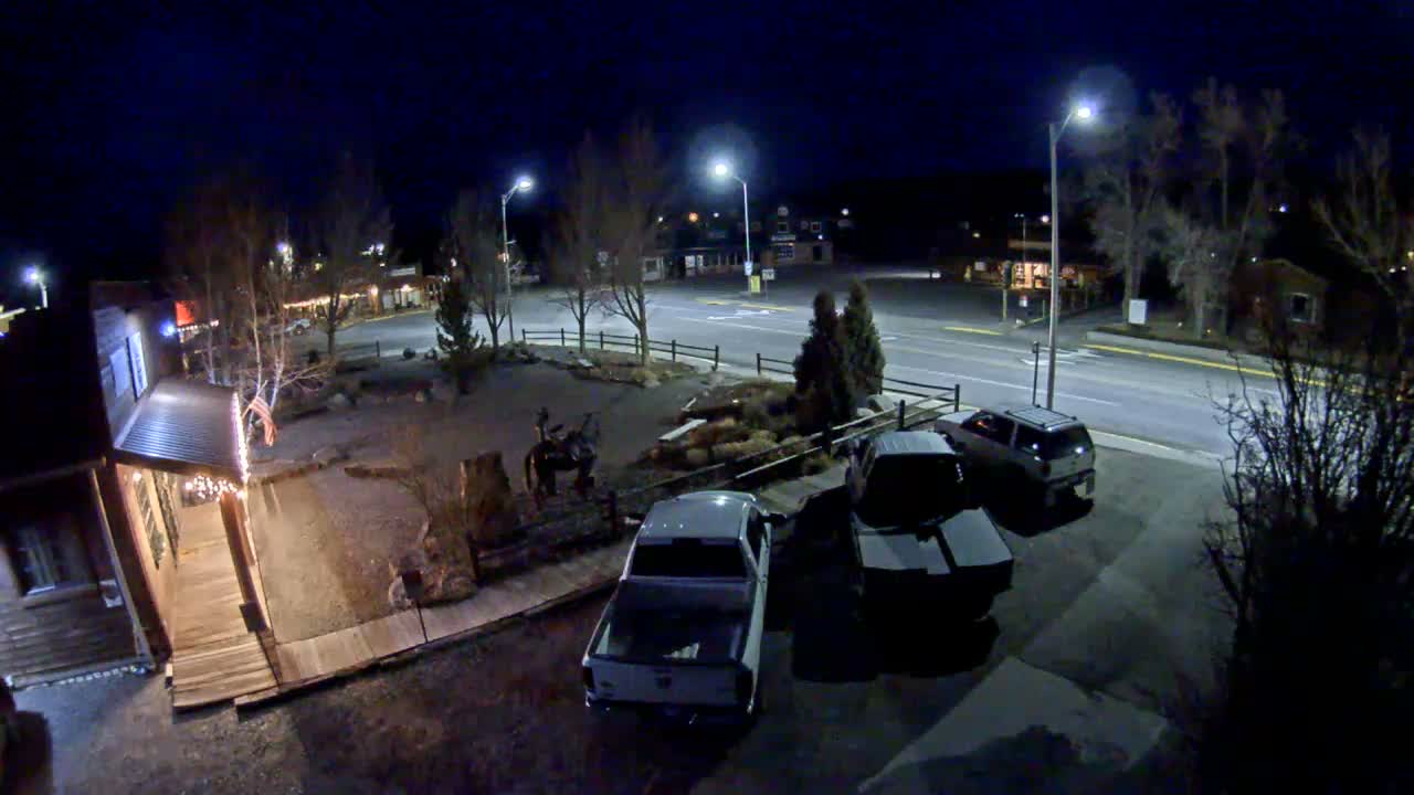 Dubois Village Downtown , U.S Highway 26 X North 1st Street X East Ram Horn Junction Live Cam - Dubois, Fremont, Wyoming, USA