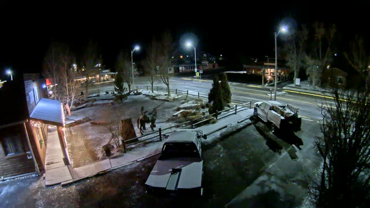 Dubois Village Downtown , U.S Highway 26 X North 1st Street X East Ram Horn Junction Live Cam - Dubois, Fremont, Wyoming, USA