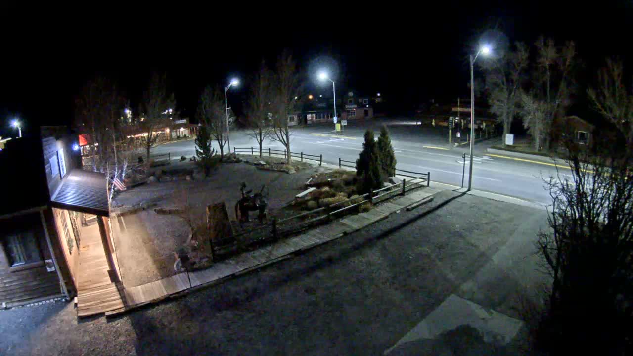 Dubois Village Downtown , U.S Highway 26 X North 1st Street X East Ram Horn Junction Live Cam - Dubois, Fremont, Wyoming, USA