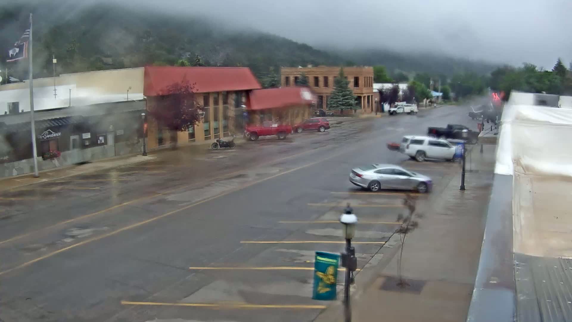 Sundance Village, East Main Street  Live Cam - Sundance, Crook, Wyoming, USA