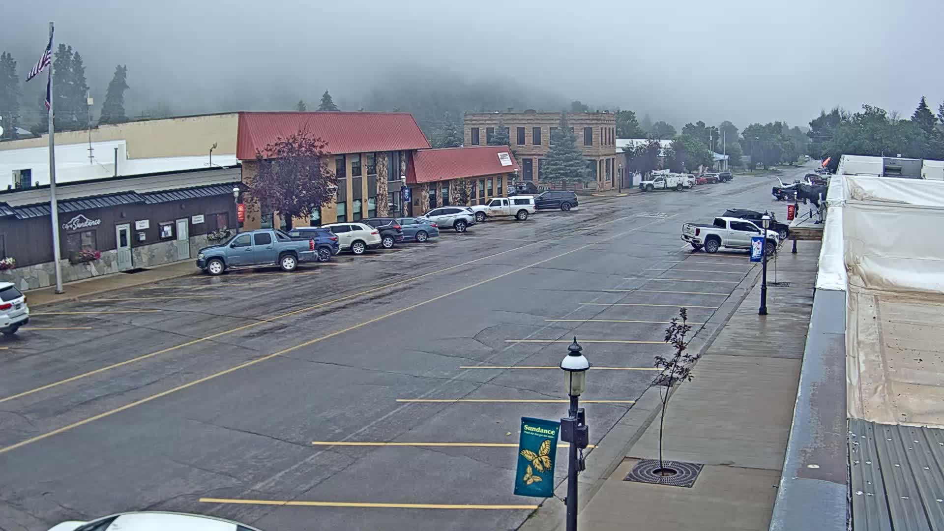 Sundance Village, East Main Street  Live Cam - Sundance, Crook, Wyoming, USA