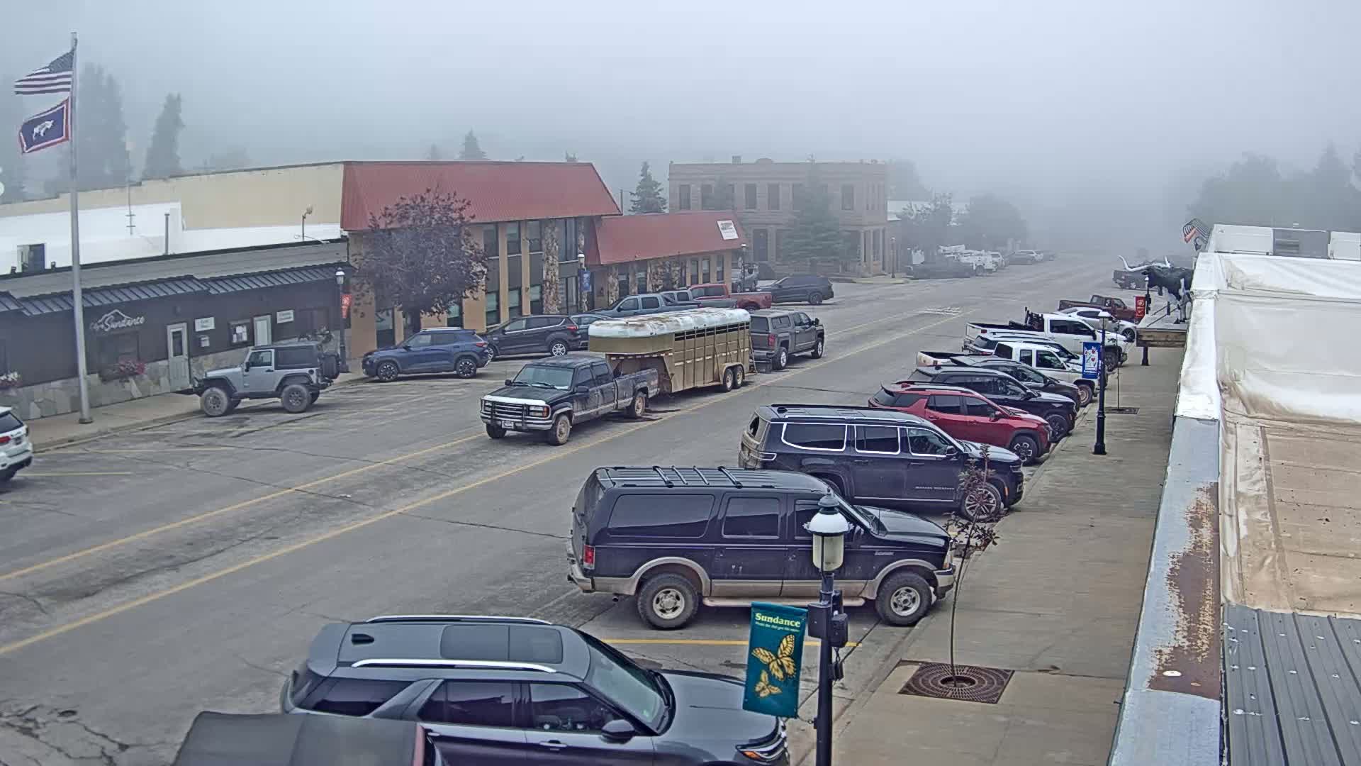 Sundance Village, East Main Street  Live Cam - Sundance, Crook, Wyoming, USA