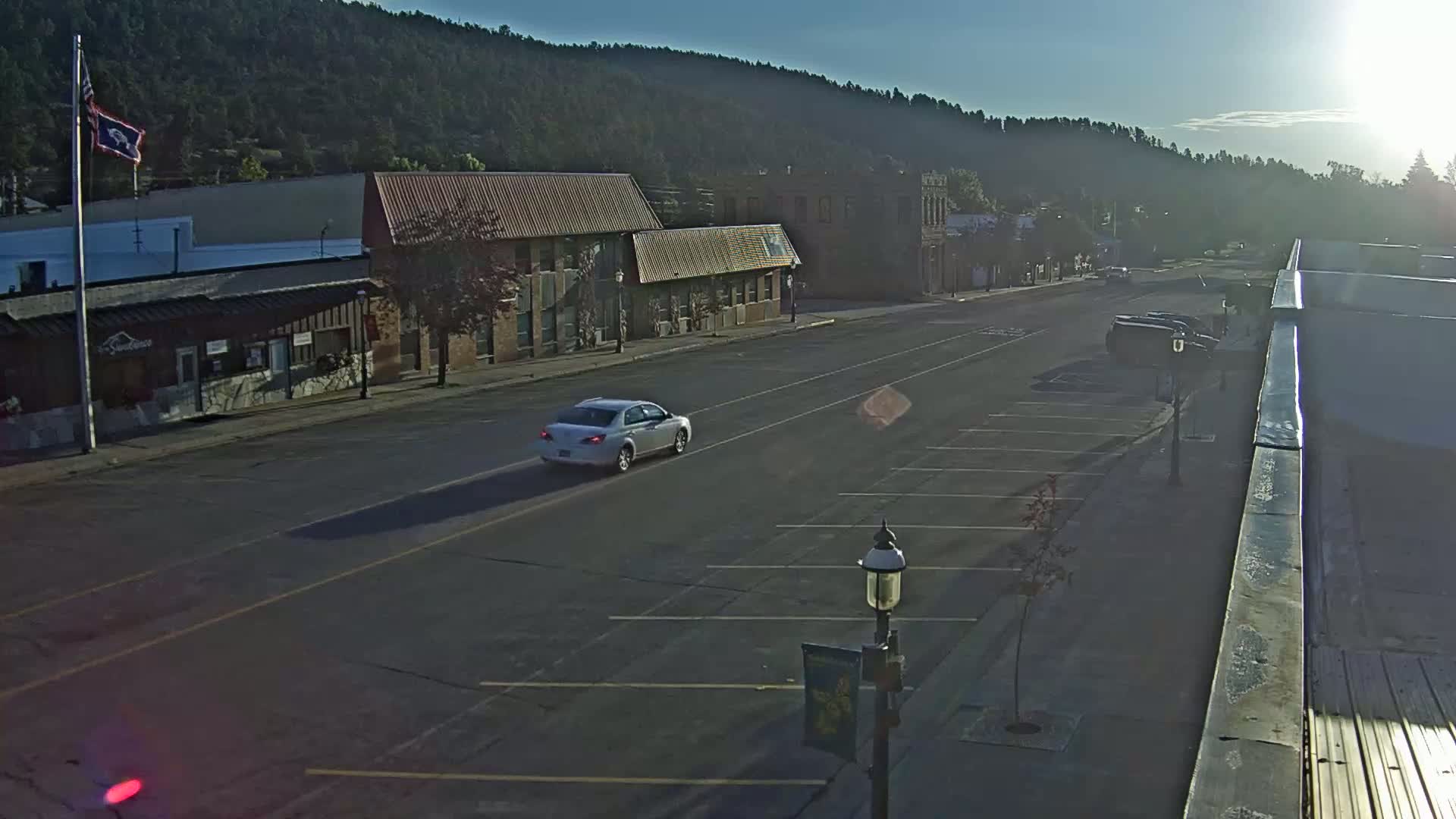 Sundance Village, East Main Street  Live Cam - Sundance, Crook, Wyoming, USA