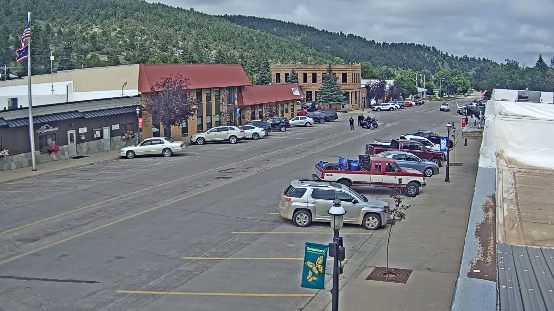 Sundance Village, East Main Street  Live Cam - Sundance, Crook, Wyoming, USA