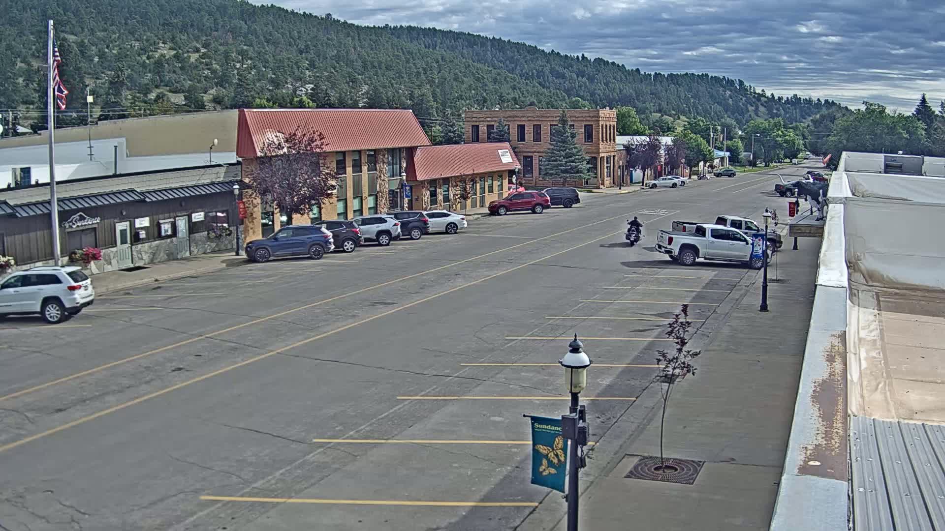 Sundance Village, East Main Street  Live Cam - Sundance, Crook, Wyoming, USA