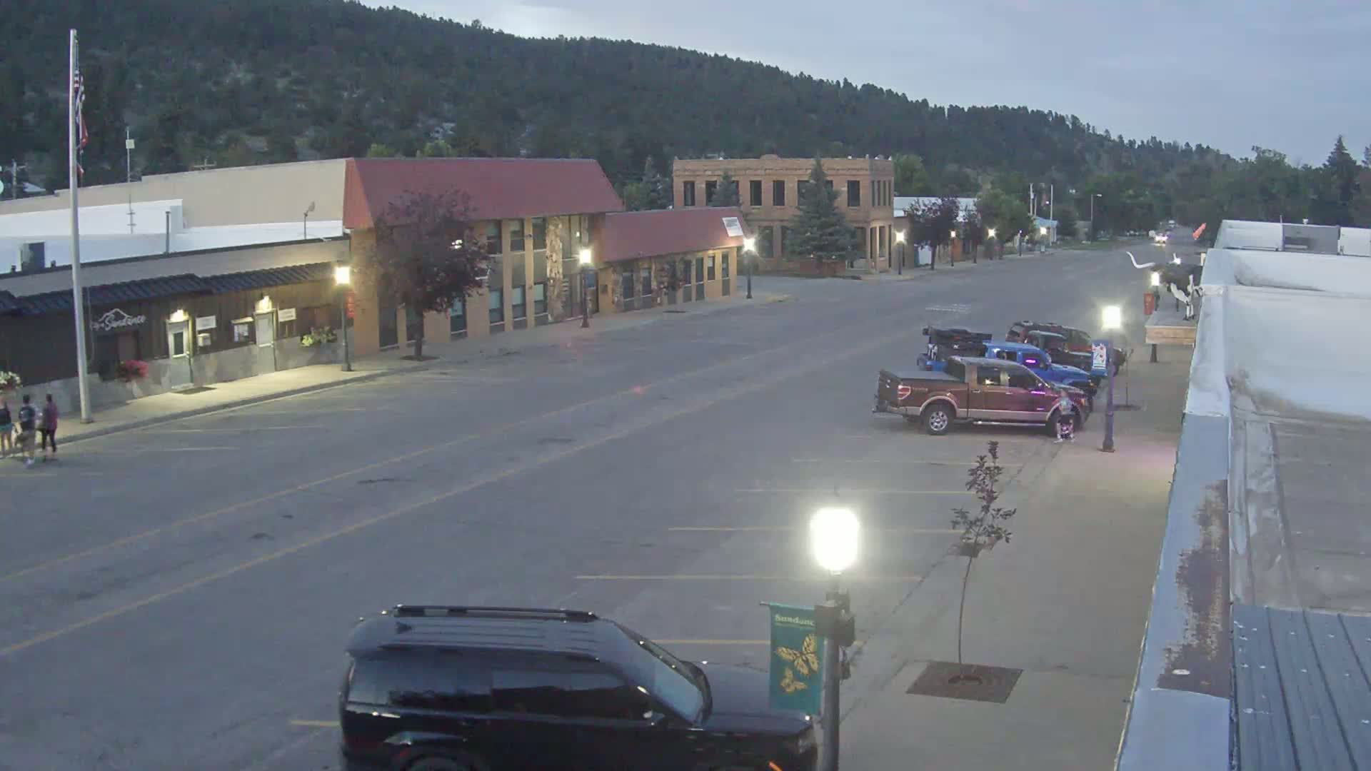 Sundance Village, East Main Street  Live Cam - Sundance, Crook, Wyoming, USA