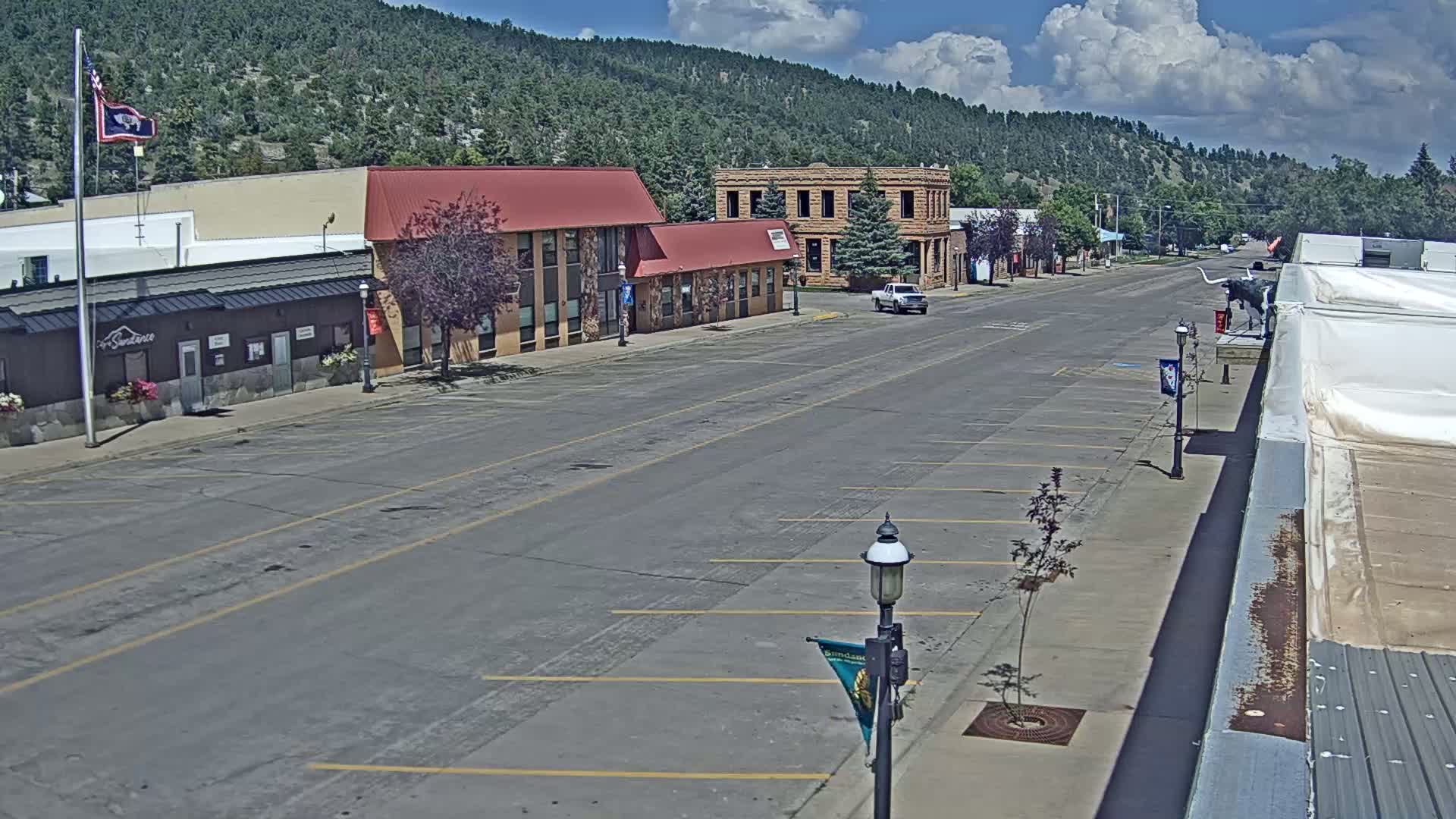 Sundance Village, East Main Street  Live Cam - Sundance, Crook, Wyoming, USA
