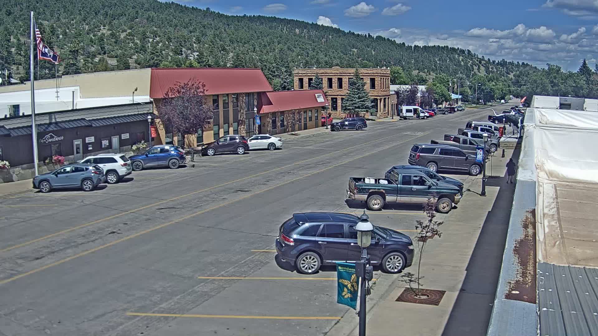 Sundance Village, East Main Street  Live Cam - Sundance, Crook, Wyoming, USA