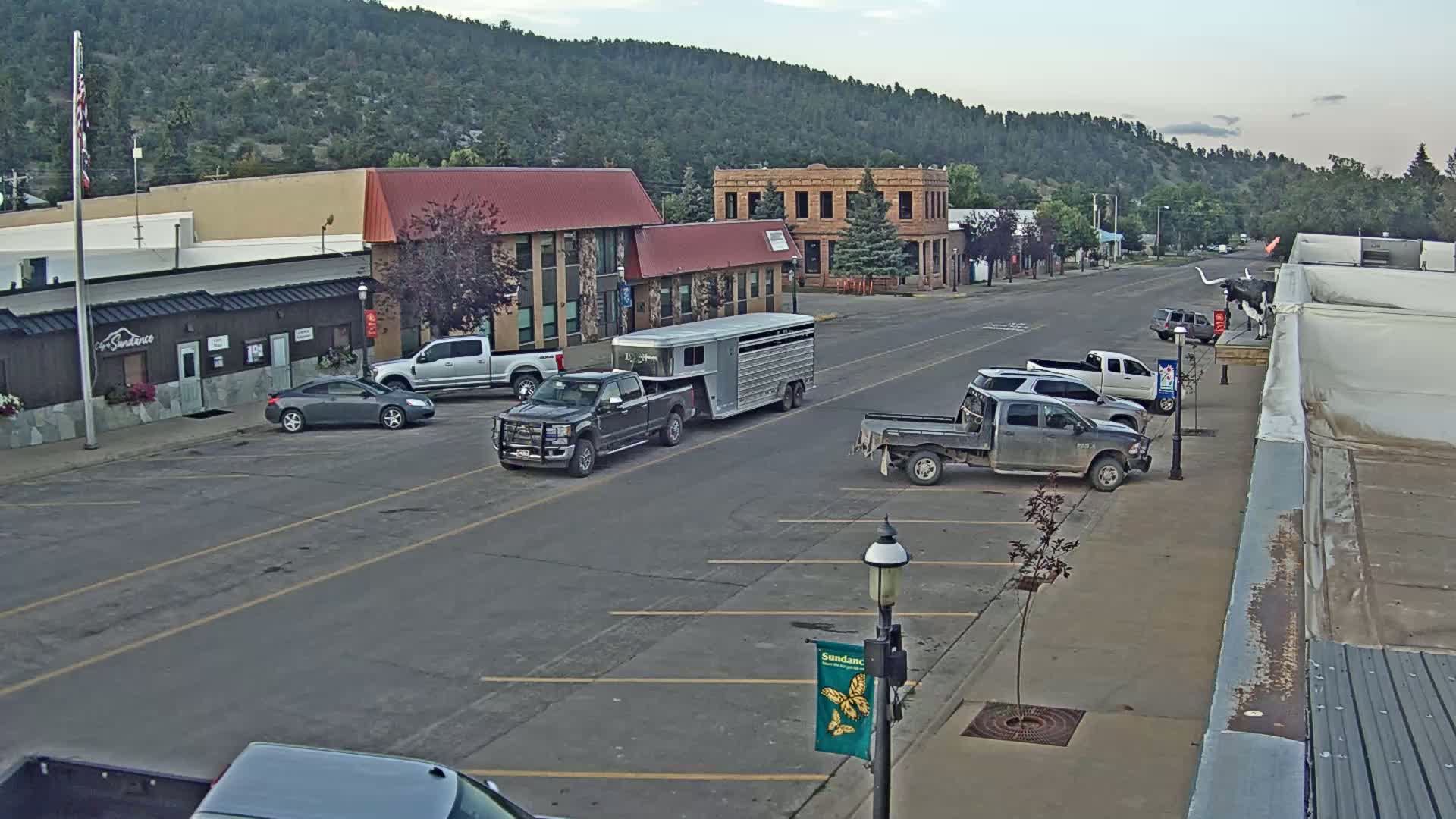 Sundance Village, East Main Street  Live Cam - Sundance, Crook, Wyoming, USA