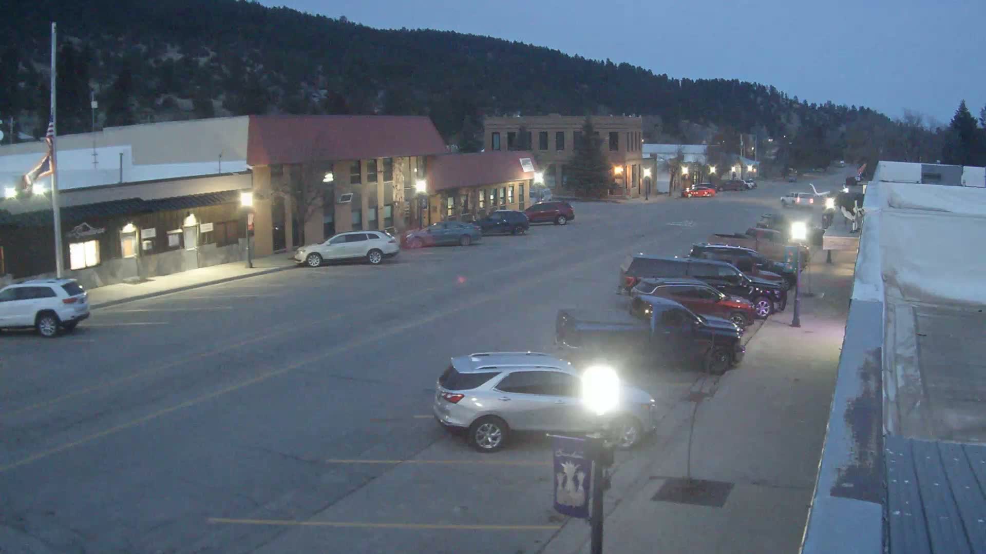 Sundance Village, East Main Street  Live Cam - Sundance, Crook, Wyoming, USA