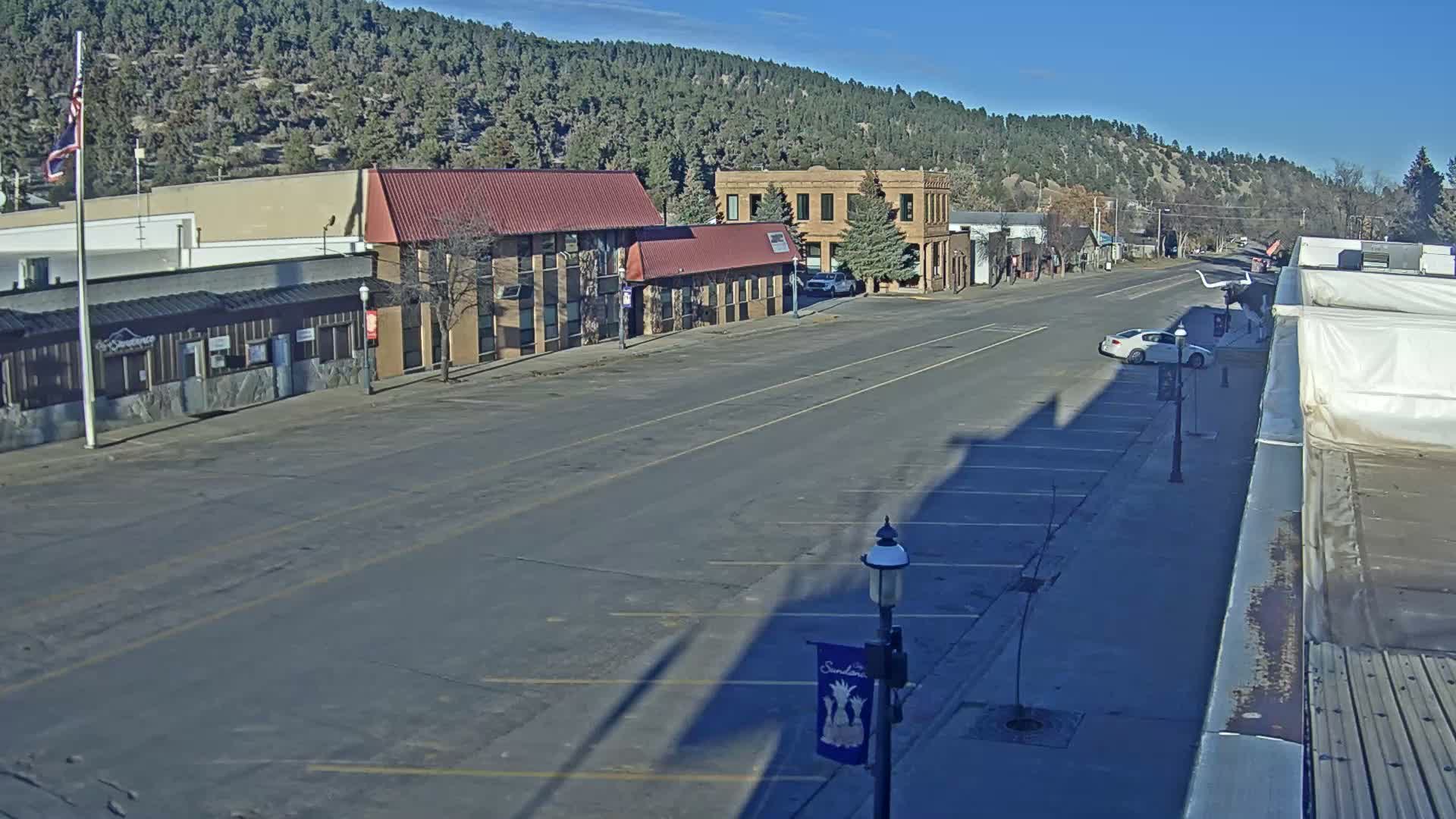 Sundance Village, East Main Street  Live Cam - Sundance, Crook, Wyoming, USA