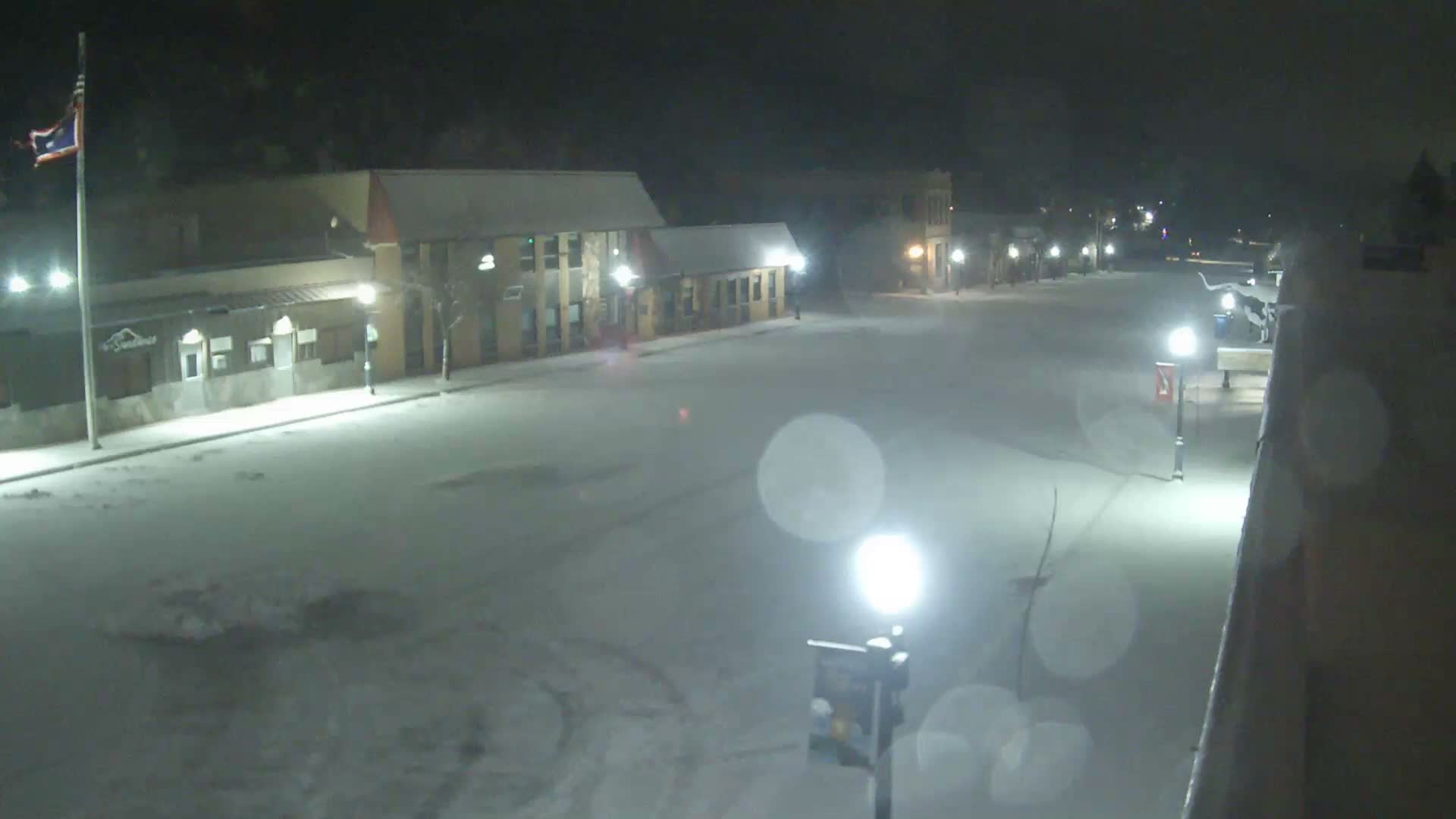Sundance Village, East Main Street  Live Cam - Sundance, Crook, Wyoming, USA