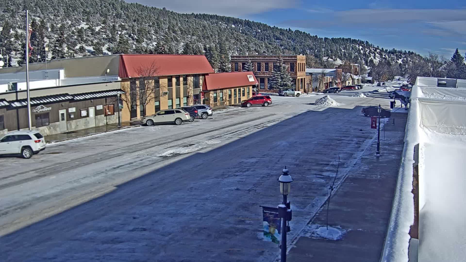 Sundance Village, East Main Street  Live Cam - Sundance, Crook, Wyoming, USA