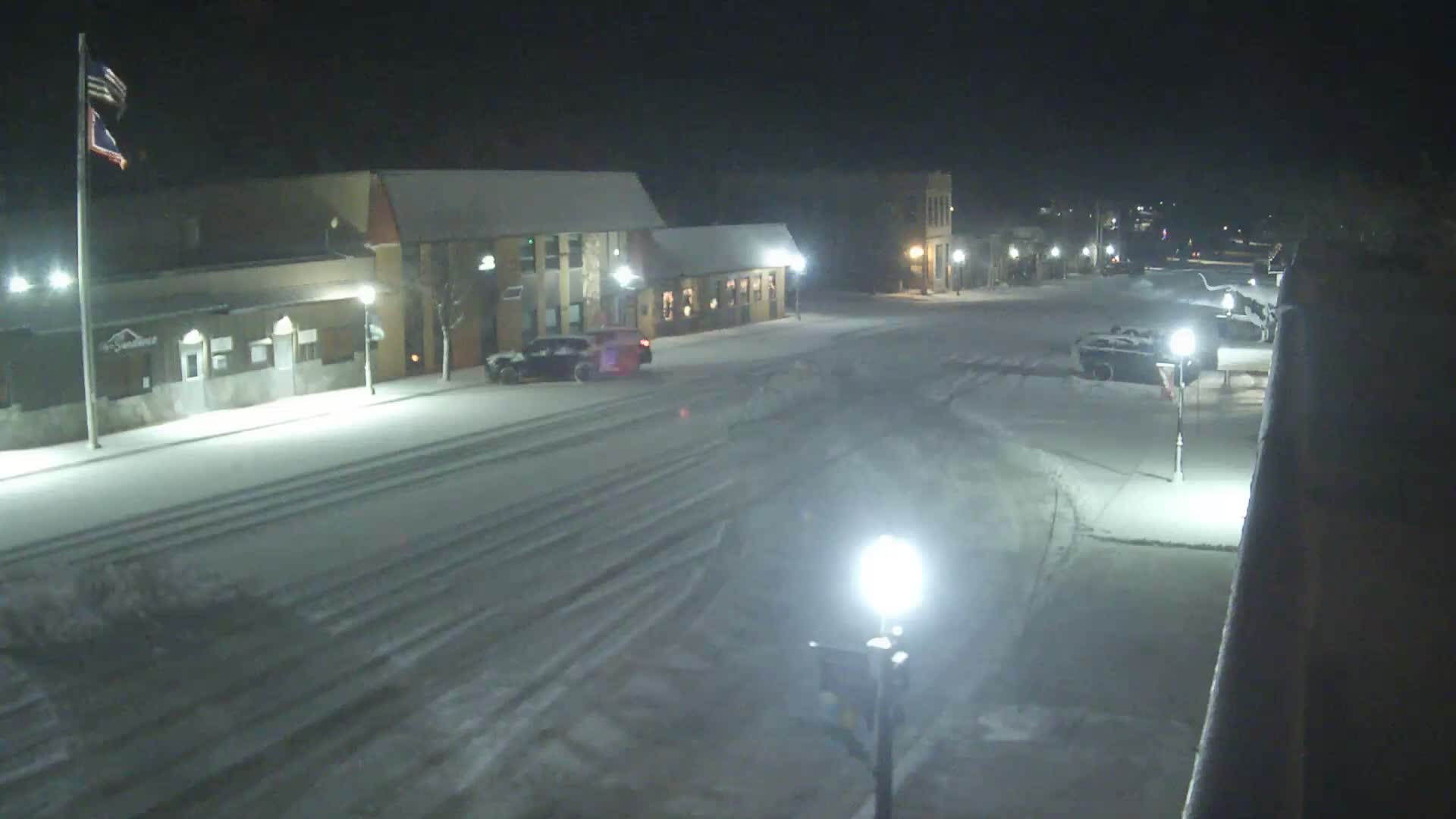 Sundance Village, East Main Street  Live Cam - Sundance, Crook, Wyoming, USA