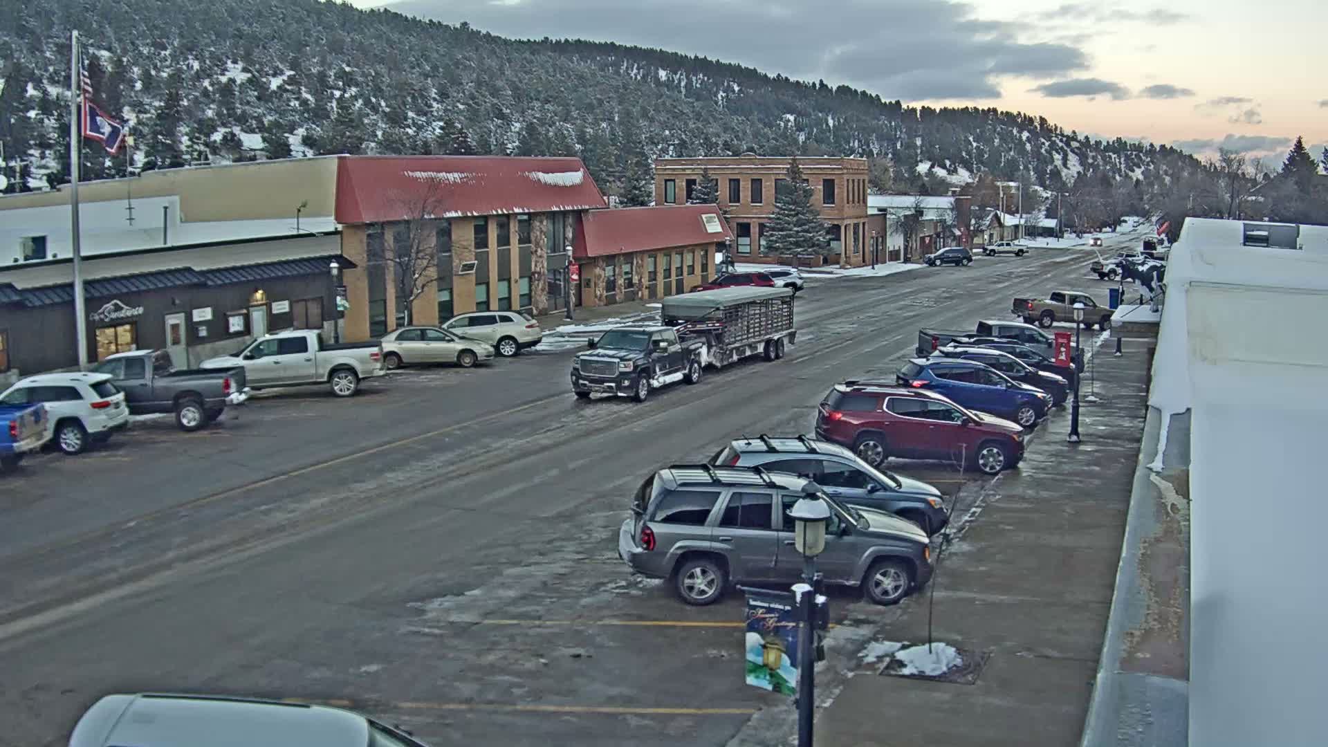 Sundance Village, East Main Street  Live Cam - Sundance, Crook, Wyoming, USA