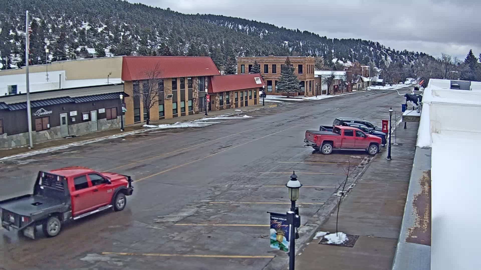 Sundance Village, East Main Street  Live Cam - Sundance, Crook, Wyoming, USA