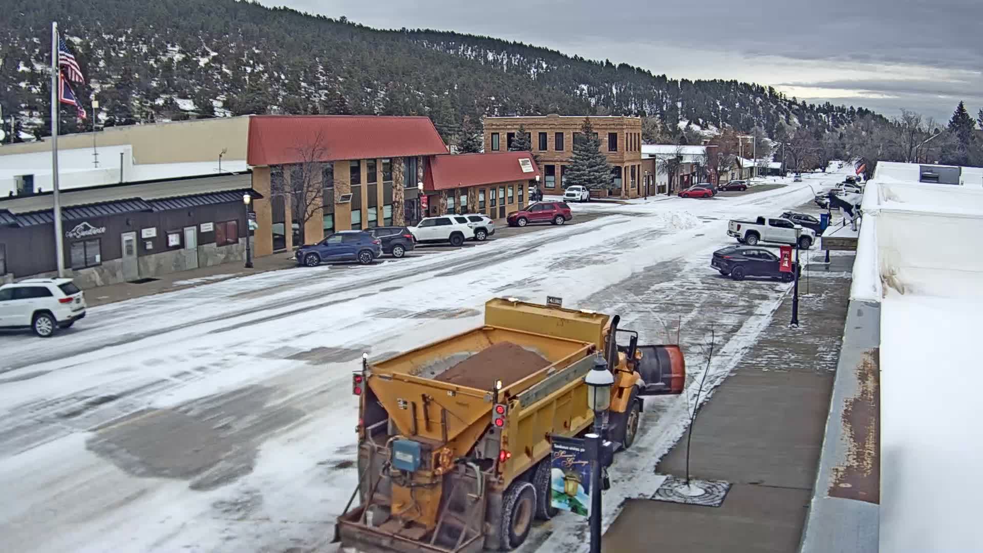 Sundance Village, East Main Street  Live Cam - Sundance, Crook, Wyoming, USA