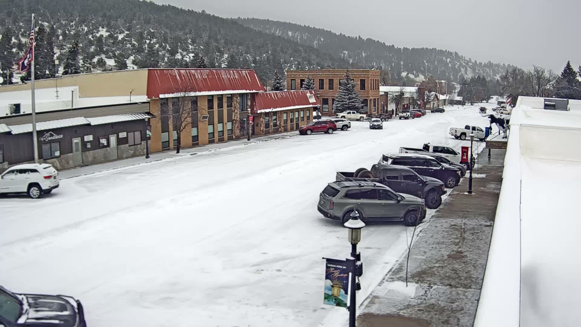 Sundance Village, East Main Street  Live Cam - Sundance, Crook, Wyoming, USA