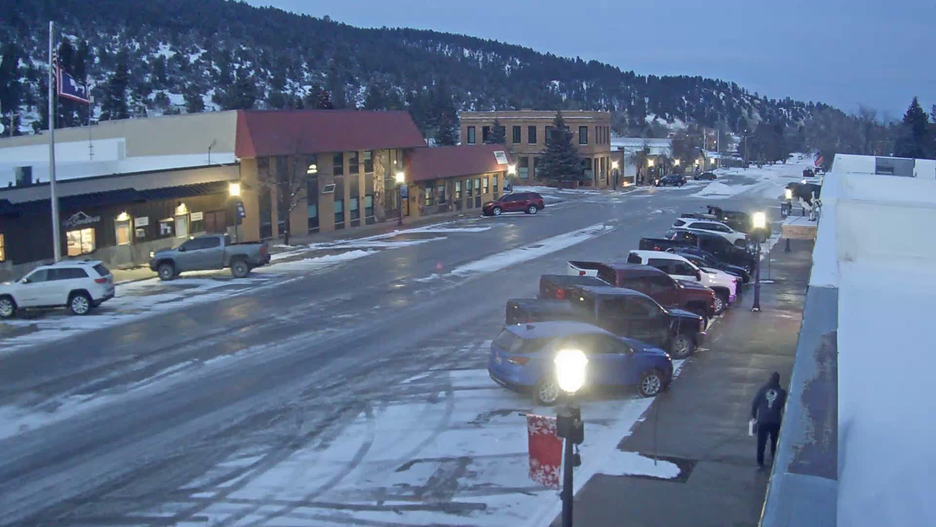 Sundance Village, East Main Street  Live Cam - Sundance, Crook, Wyoming, USA