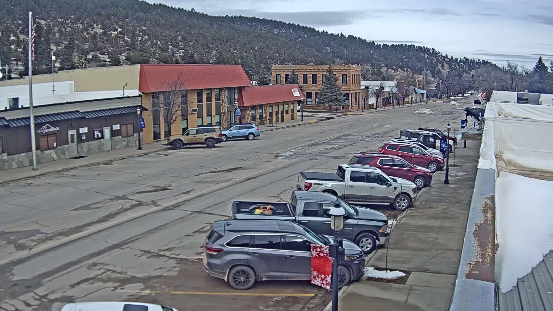 Sundance Village, East Main Street  Live Cam - Sundance, Crook, Wyoming, USA