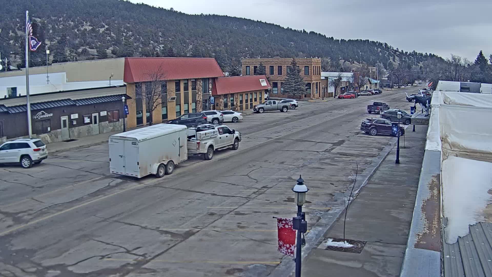 Sundance Village, East Main Street  Live Cam - Sundance, Crook, Wyoming, USA