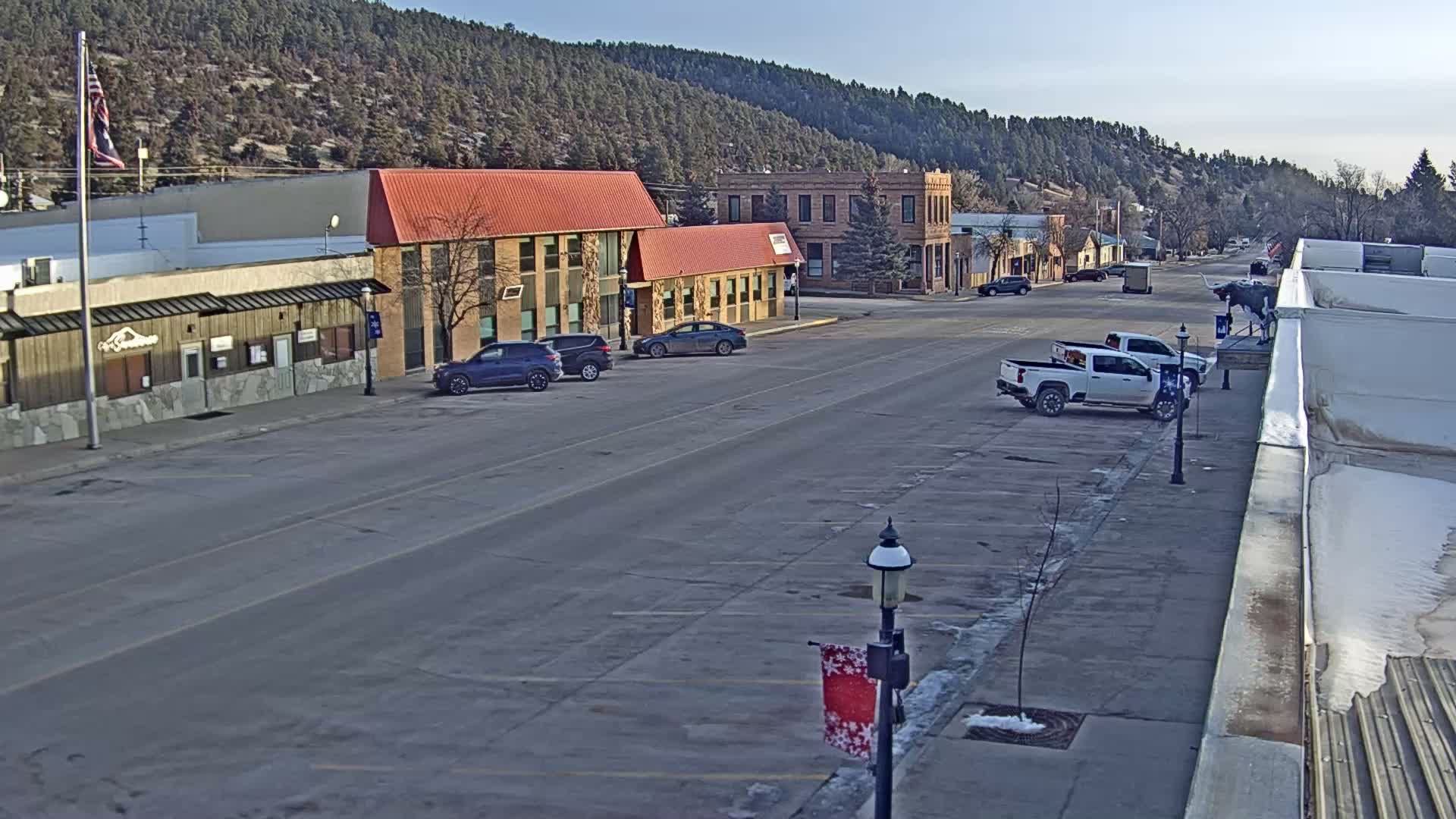 Sundance Village, East Main Street  Live Cam - Sundance, Crook, Wyoming, USA