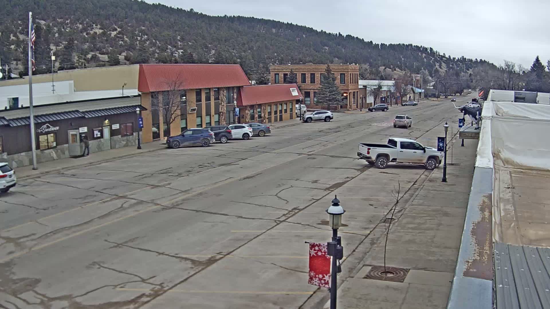 Sundance Village, East Main Street  Live Cam - Sundance, Crook, Wyoming, USA