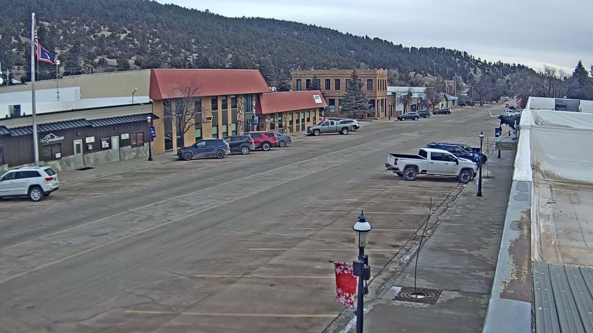 Sundance Village, East Main Street  Live Cam - Sundance, Crook, Wyoming, USA