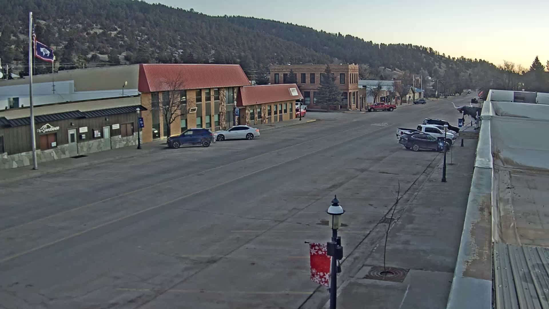 Sundance Village, East Main Street  Live Cam - Sundance, Crook, Wyoming, USA