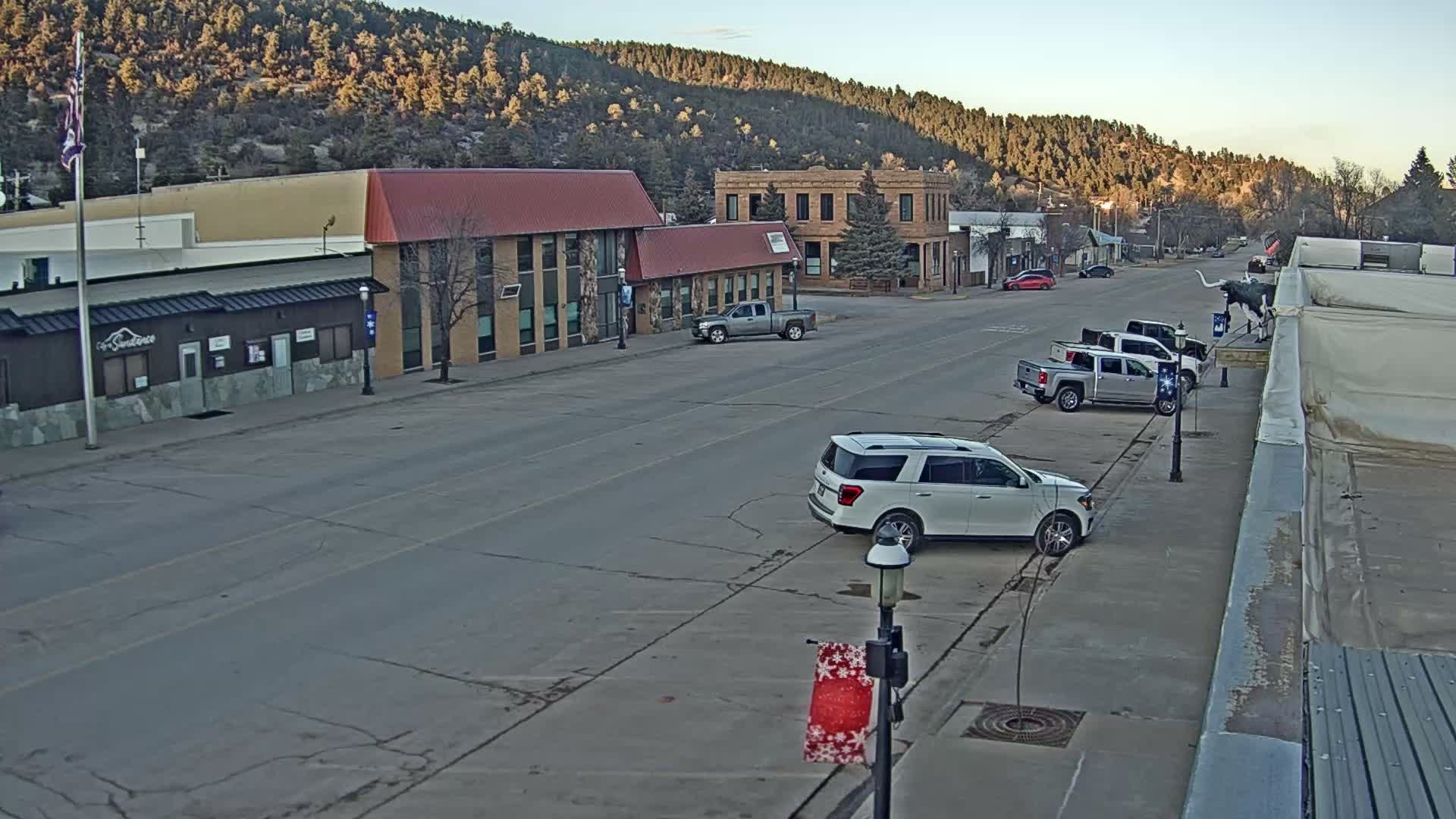 Sundance Village, East Main Street  Live Cam - Sundance, Crook, Wyoming, USA