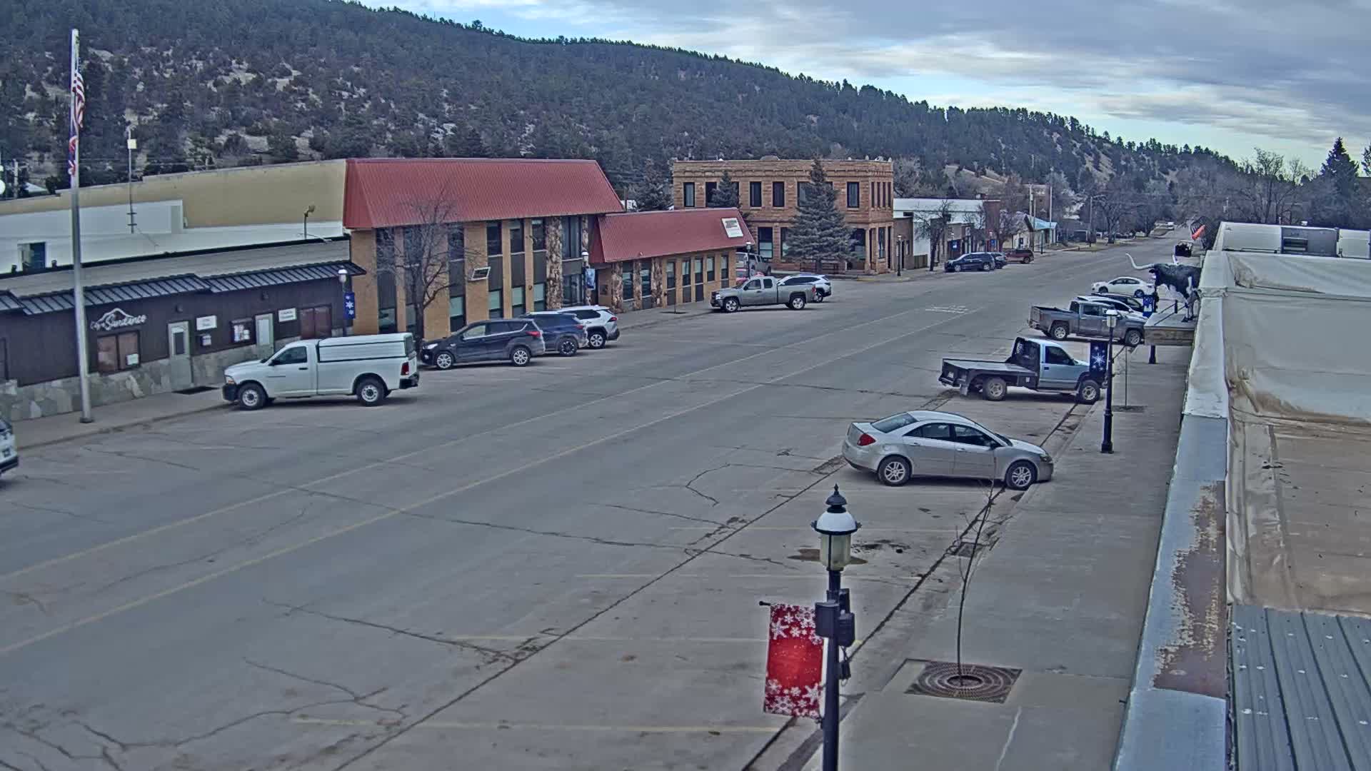 Sundance Village, East Main Street  Live Cam - Sundance, Crook, Wyoming, USA