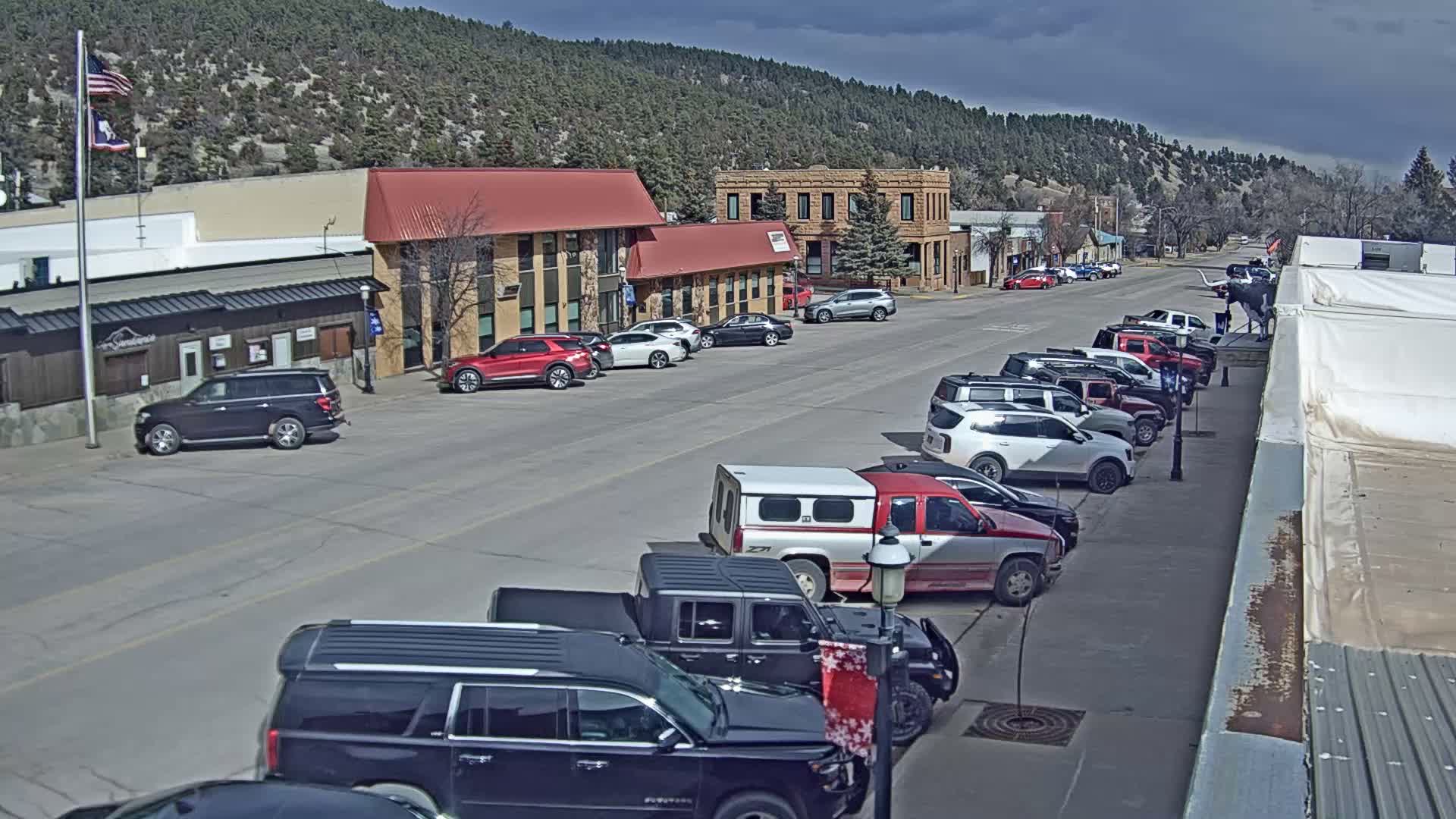 Sundance Village, East Main Street  Live Cam - Sundance, Crook, Wyoming, USA