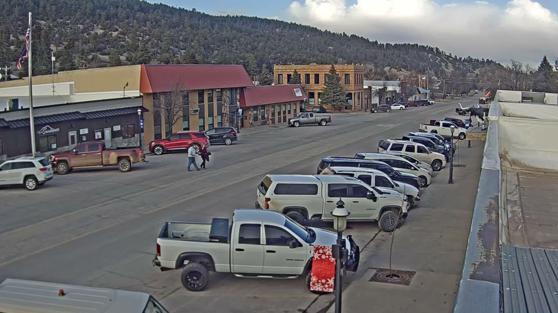 Sundance Village, East Main Street  Live Cam - Sundance, Crook, Wyoming, USA