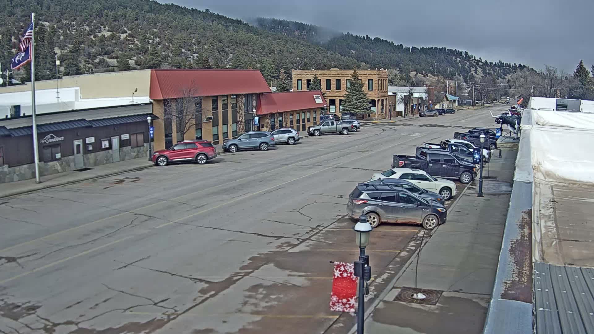 Sundance Village, East Main Street  Live Cam - Sundance, Crook, Wyoming, USA