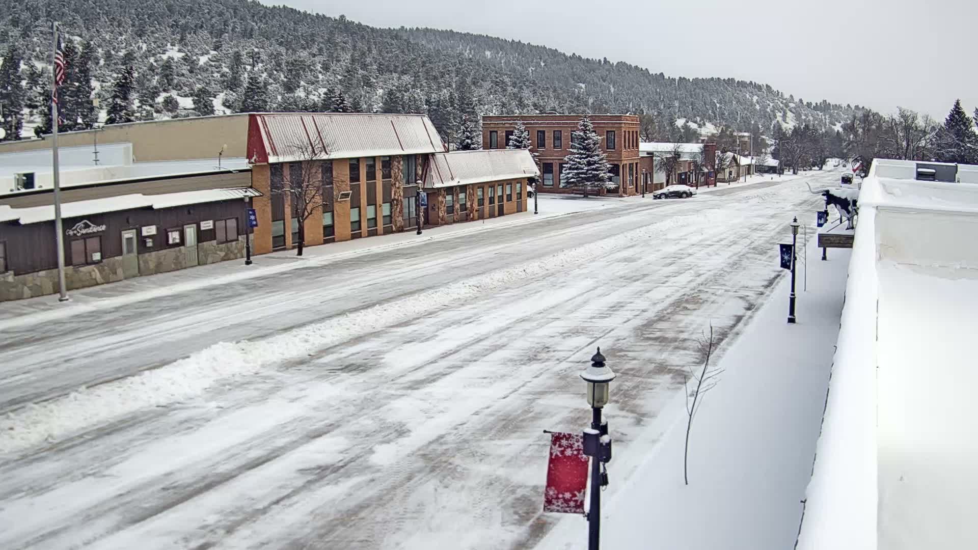 Sundance Village, East Main Street  Live Cam - Sundance, Crook, Wyoming, USA