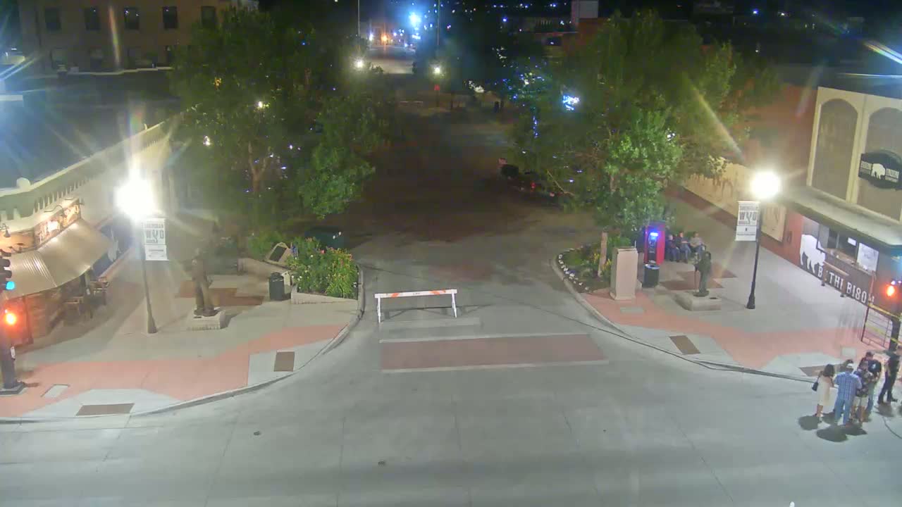 Sheridan, Grinnell Plaza & East Grinnell Street  Live Cam - Sheridan, Sheridan County, Wyoming, USA