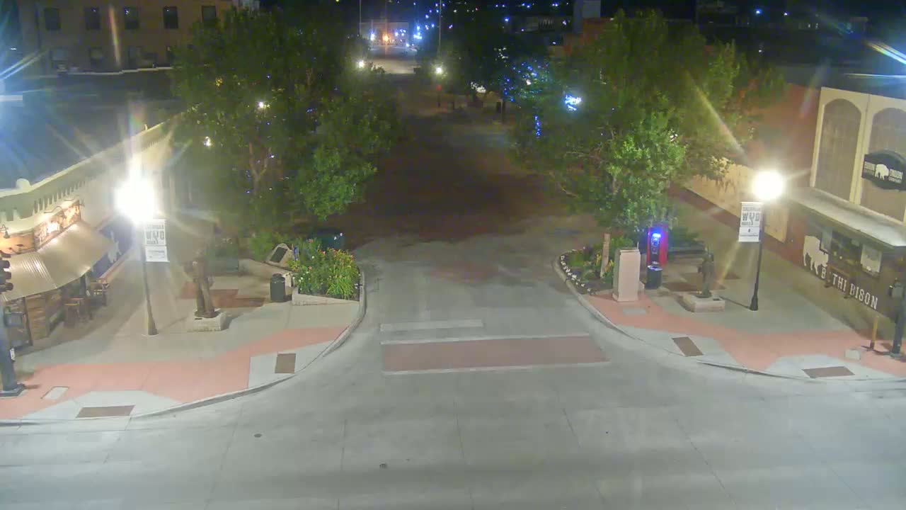 Sheridan, Grinnell Plaza & East Grinnell Street  Live Cam - Sheridan, Sheridan County, Wyoming, USA